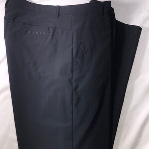 NWOT Oakley Midnight Black Dress Trousers Pants 36 Reg